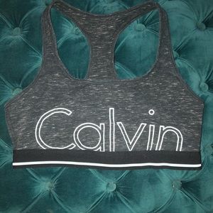 CALVIN KLEIN sports bra XL